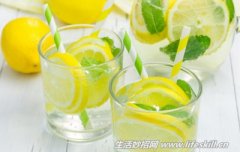 柠檬水口感清爽营养丰富,如何科学饮用?